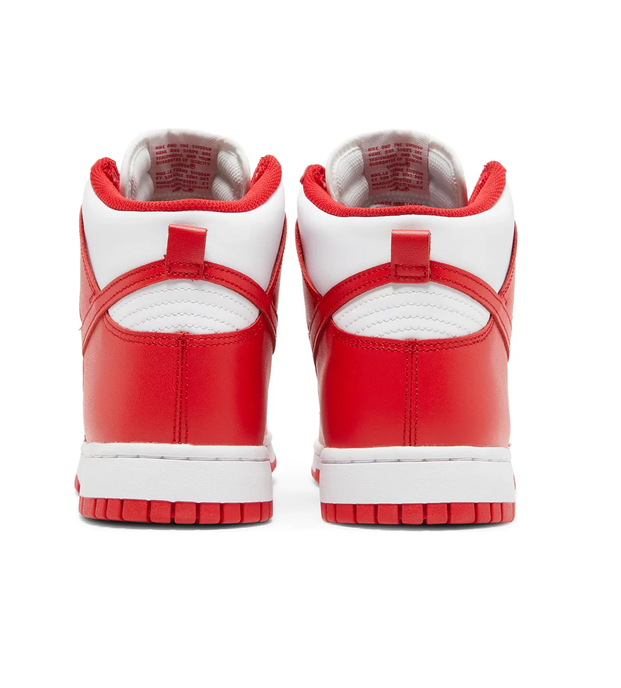 Nike Dunk High 'Championship Red/White' - Image 5