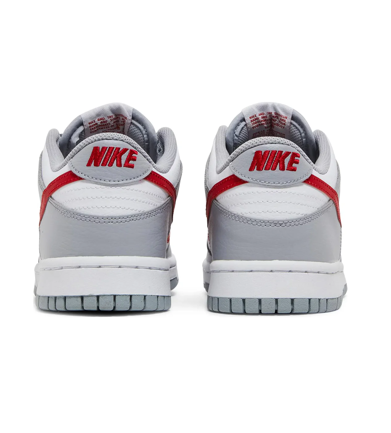 Nike Dunk Low 'White Wolf Grey University Red' - Image 5