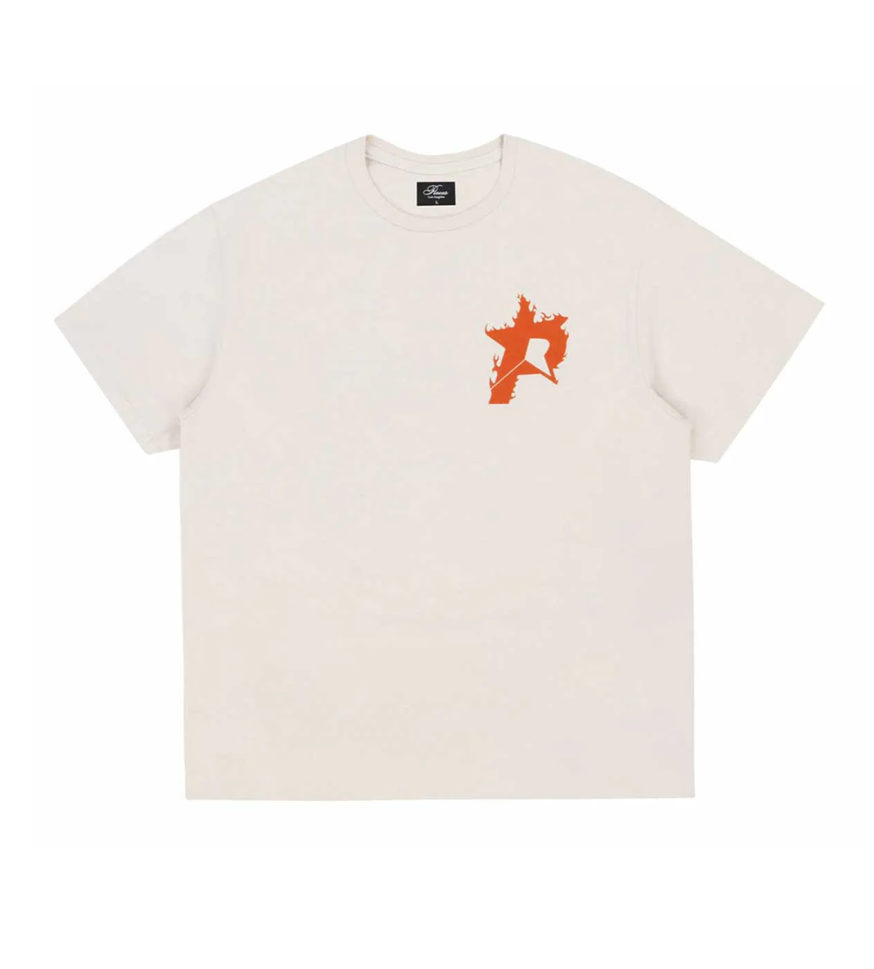 Pieces Star Flames Tee Burnt Orange - Image 2