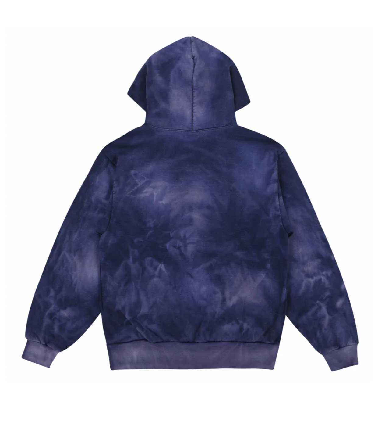 Pieces Sun Faded Zip Up Sweatshirt Midnight Navy - Image 2