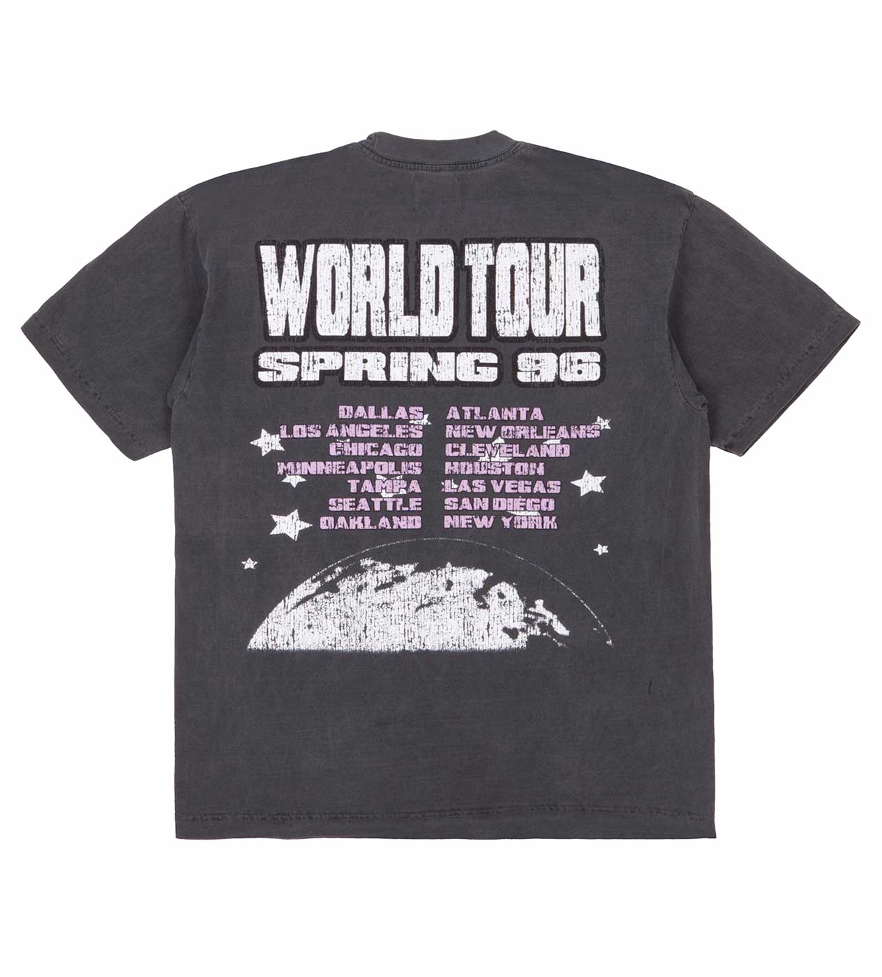 Pieces Vintage Kiss Tee Black - Image 2