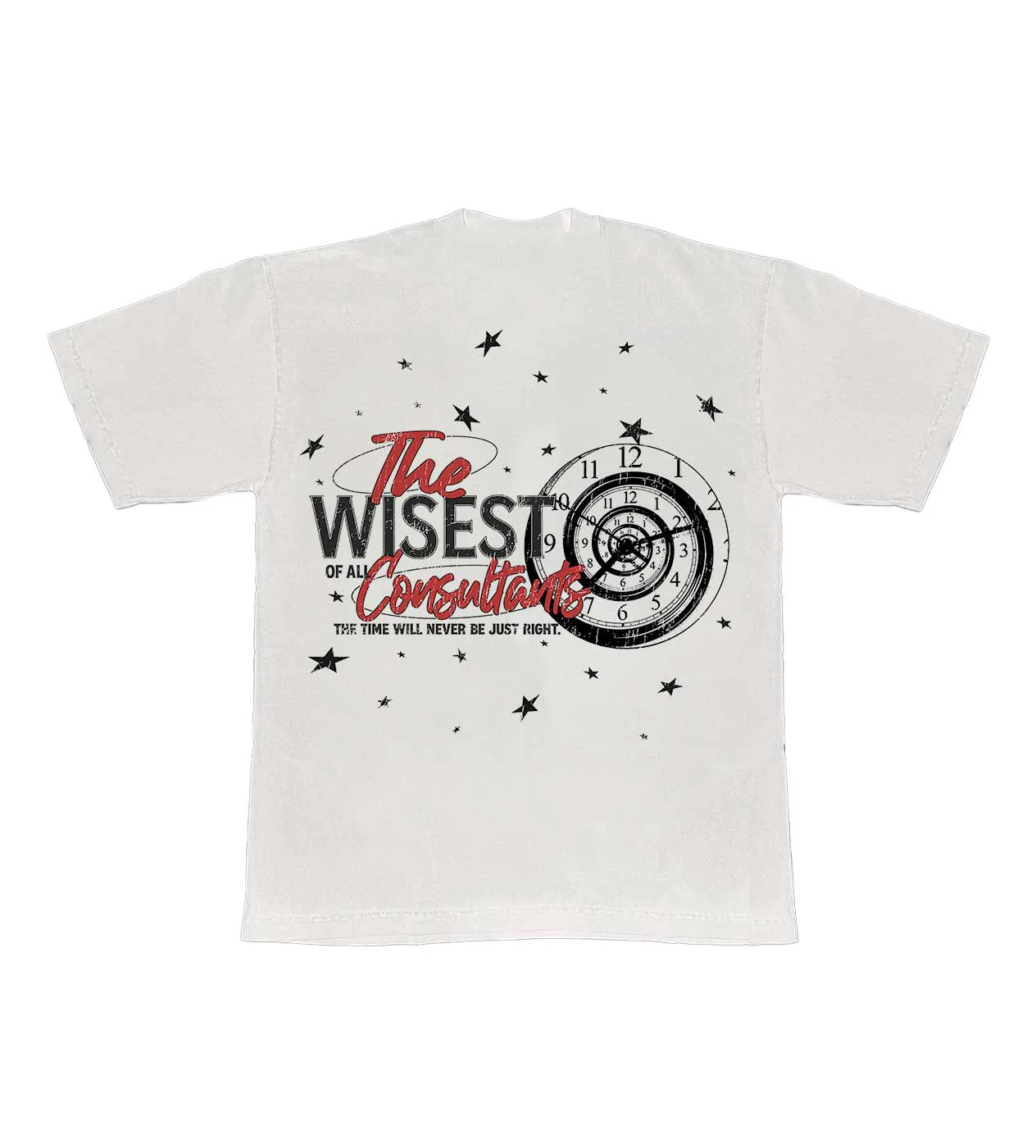 Restock AR Time Consultant Tee White - Image 2