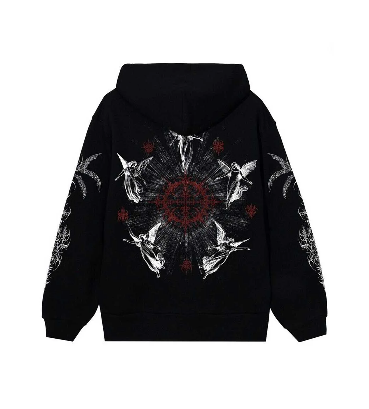 Revenge Dantes Paradise Hoodie Black - Image 2