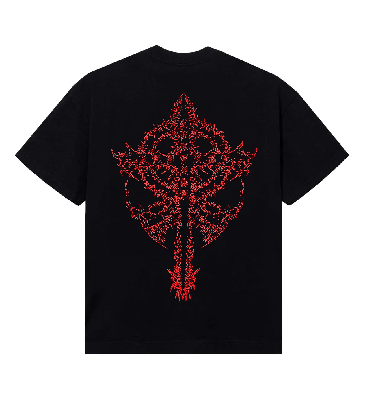Revenge Motioncross Tee Black/Red - Image 2