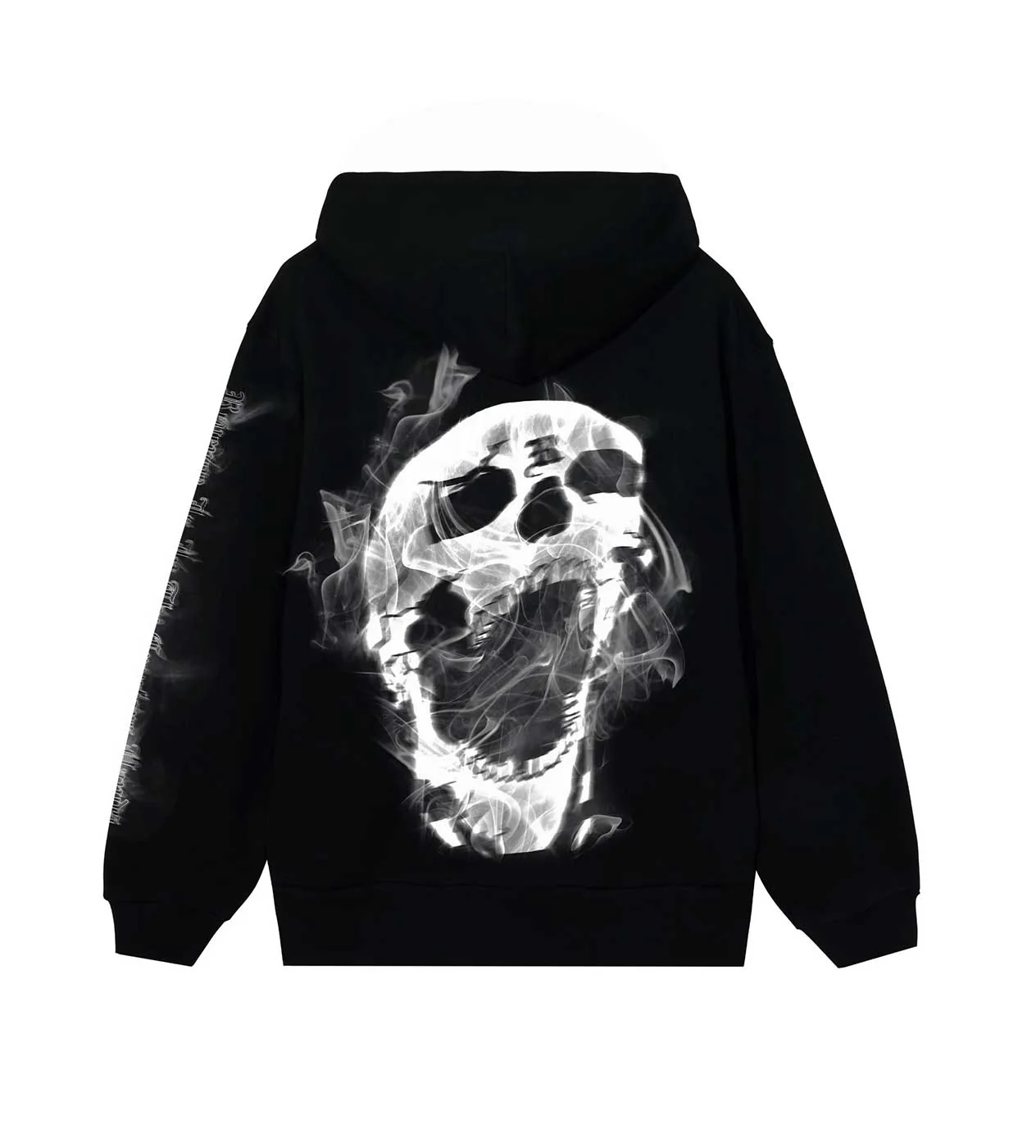 Revenge Smoke Lightning Hoodie Black - Image 2