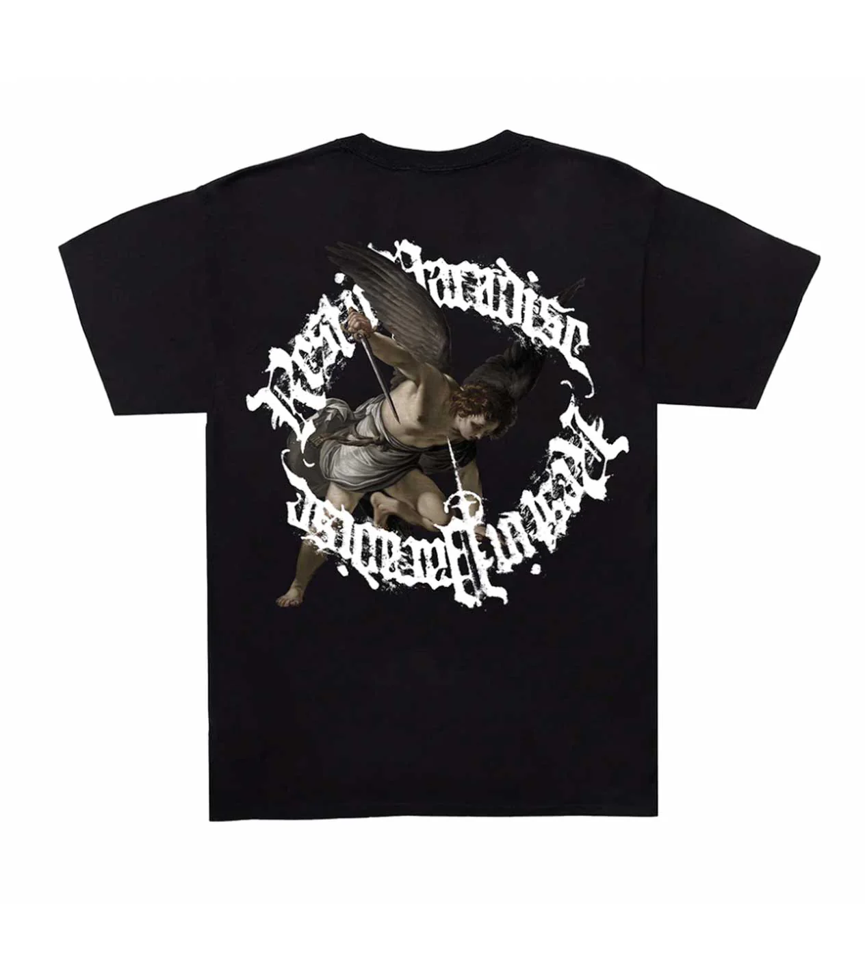 Revenge St Michael Tee Black - Image 2