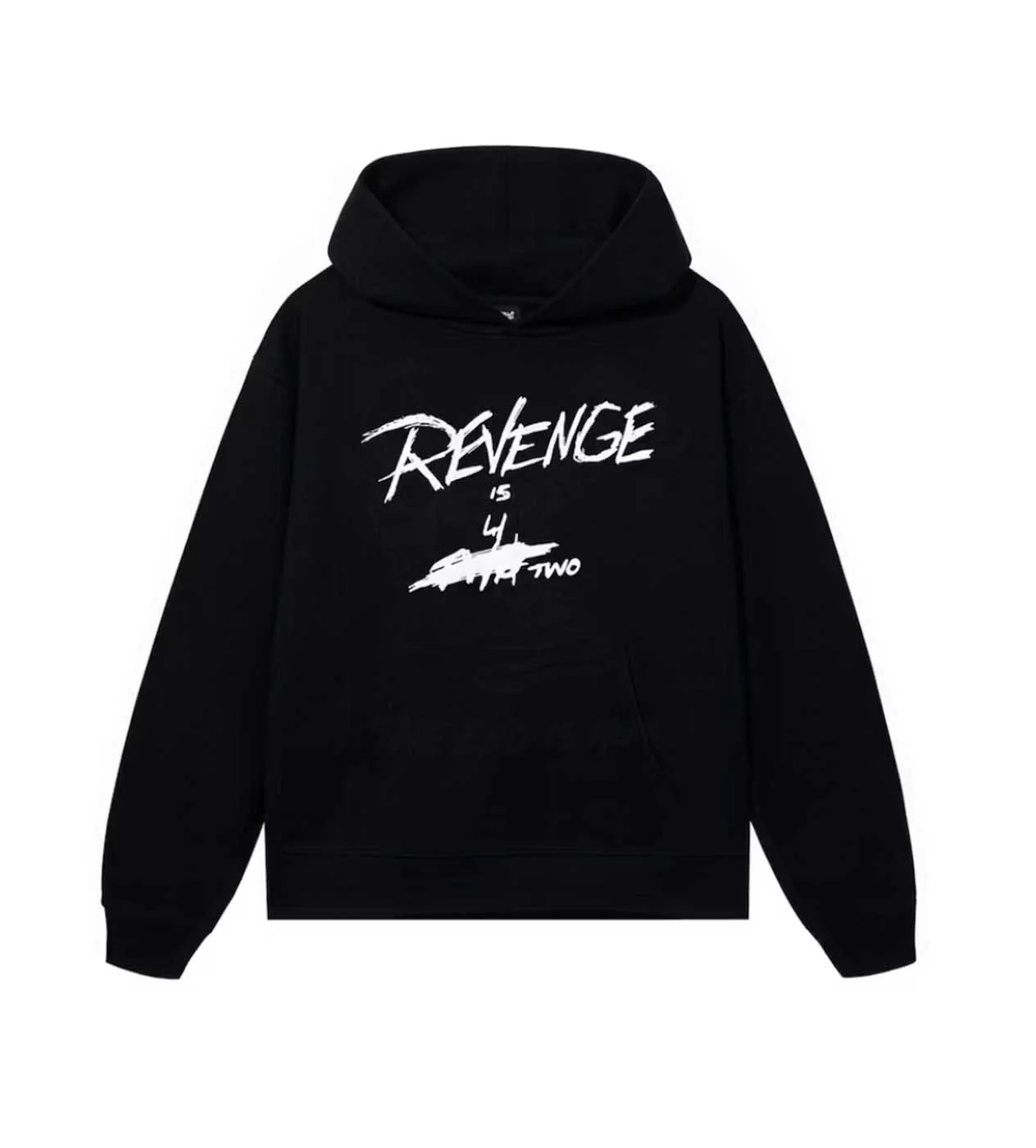 Revenge Xxxtentacion Is 4 Two Hoodie Black - Image 2