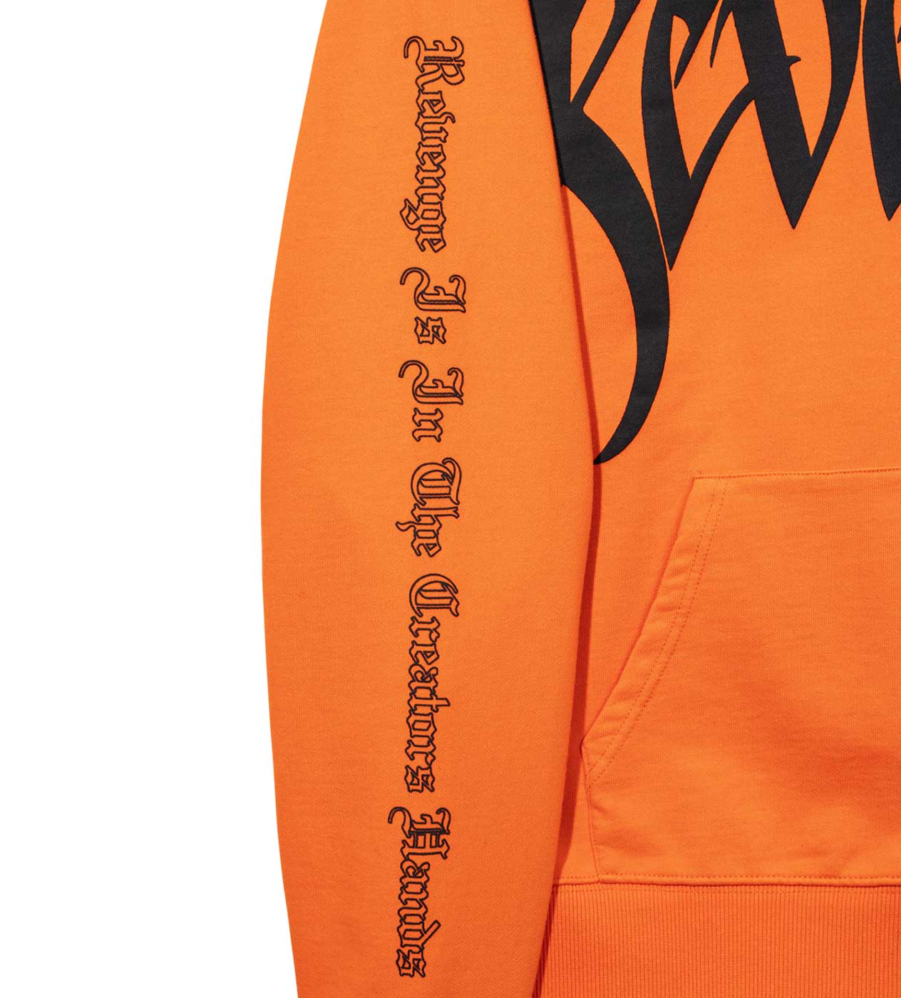 Revenge Xxxtentacion Kill Hoodie Orange - Image 3