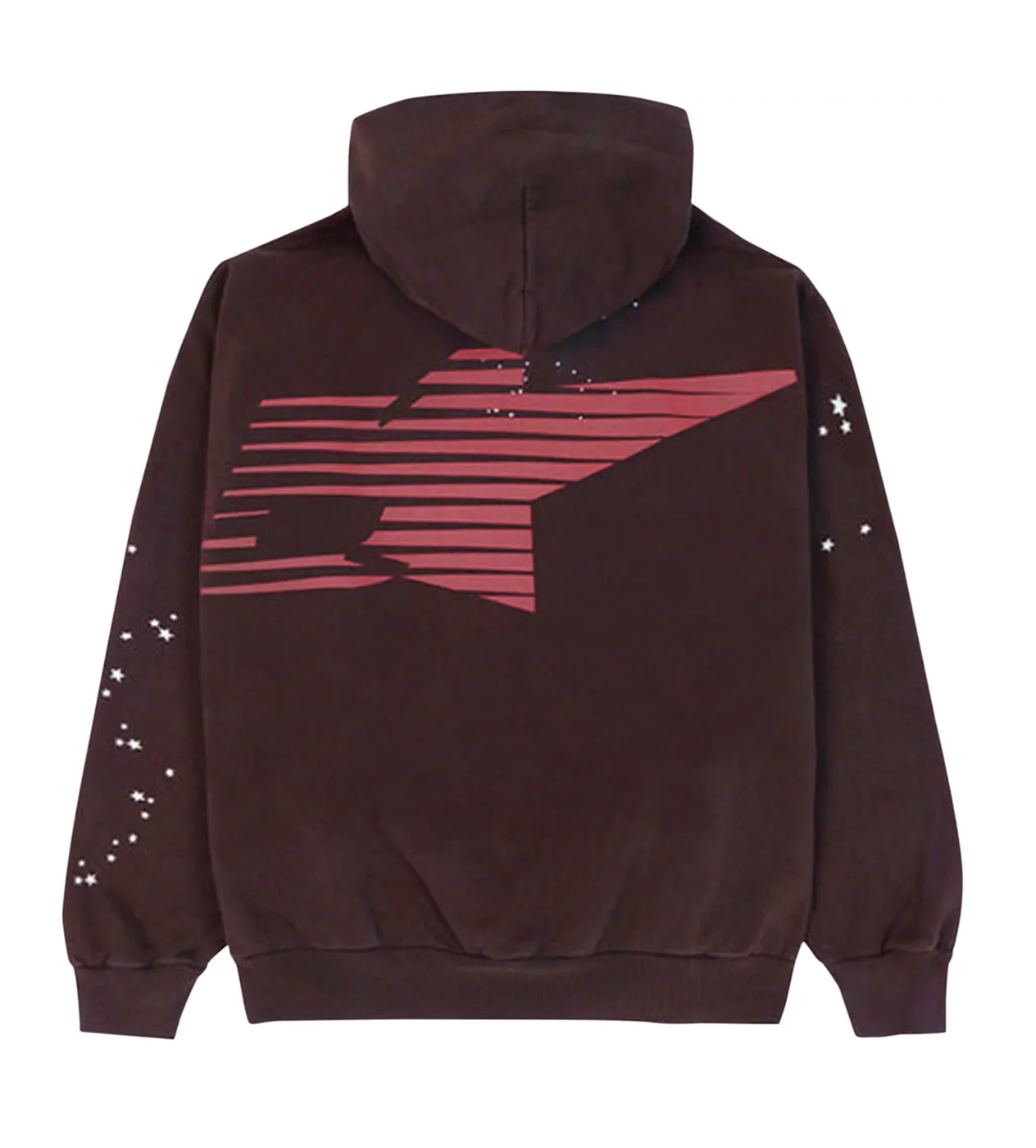 Sp5der Arraignee Hoodie Brown - Image 2