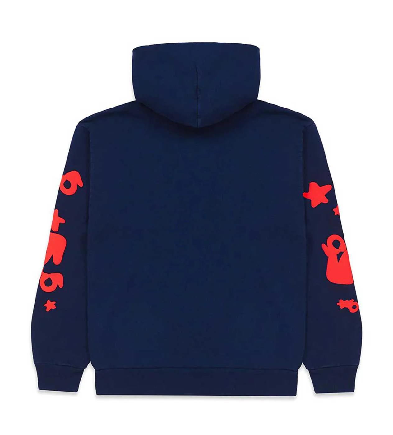 Sp5der Beluga Hoodie Navy/Red - Image 2