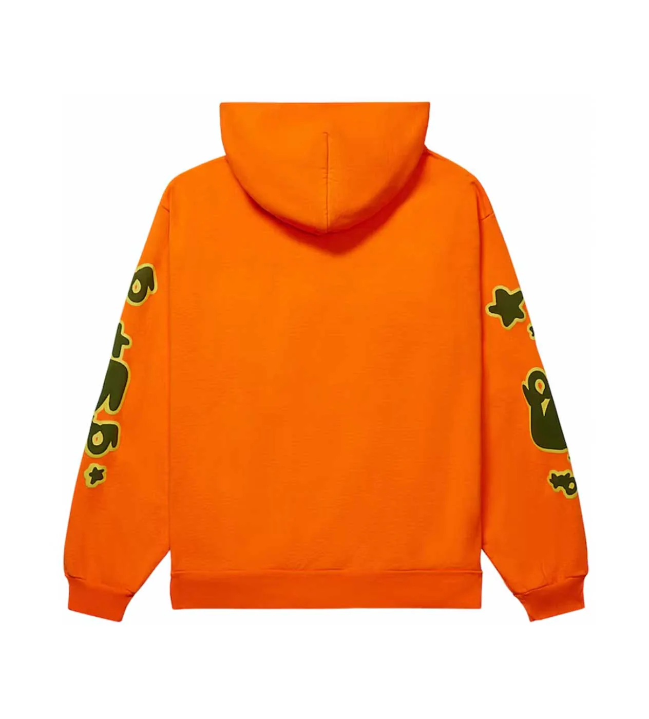 Sp5der Beluga Hoodie Orange/Green - Image 3