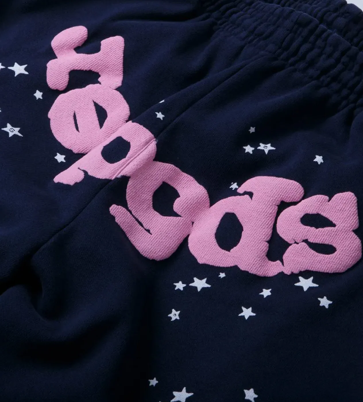 Sp5der Atlanta Sweatpants Navy - Image 3