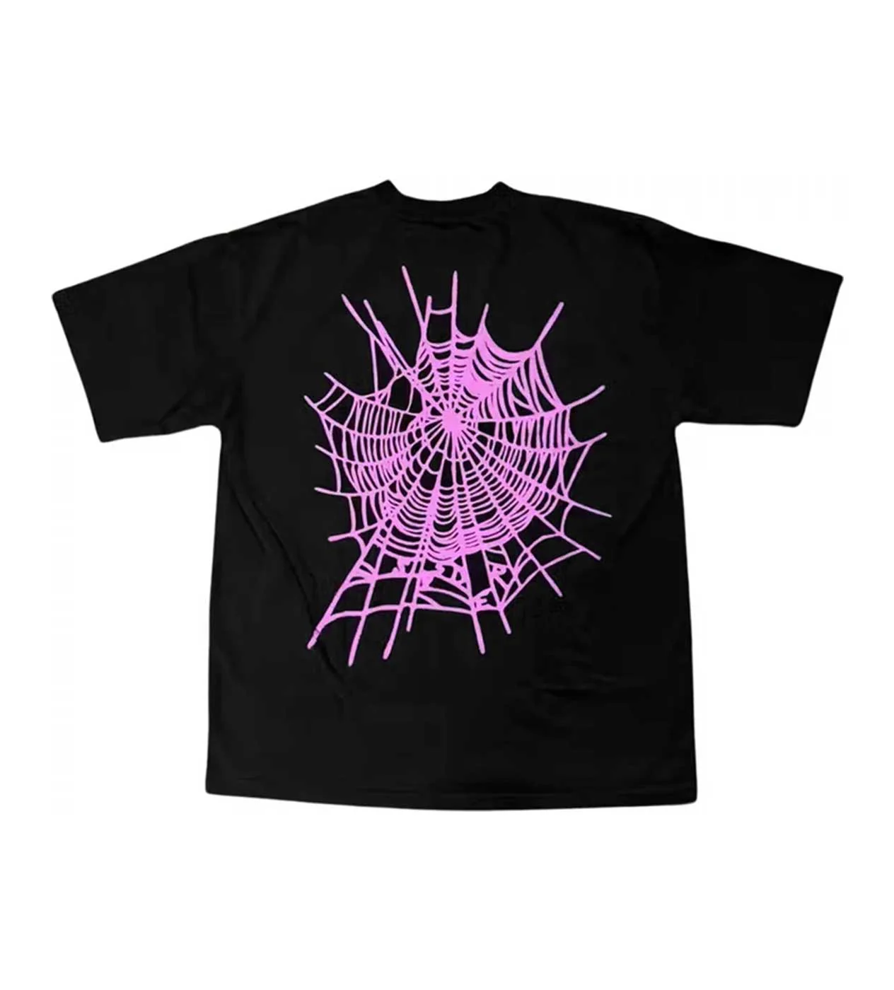 Sp5der WorldWide Web Black/Purple Tee - Image 2