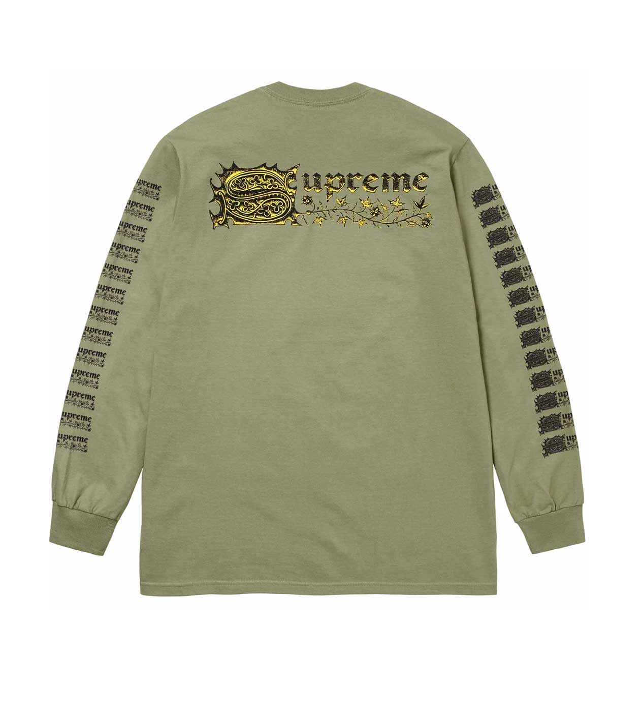 Supreme Saints Sebastian L/S Light Olive - Image 2
