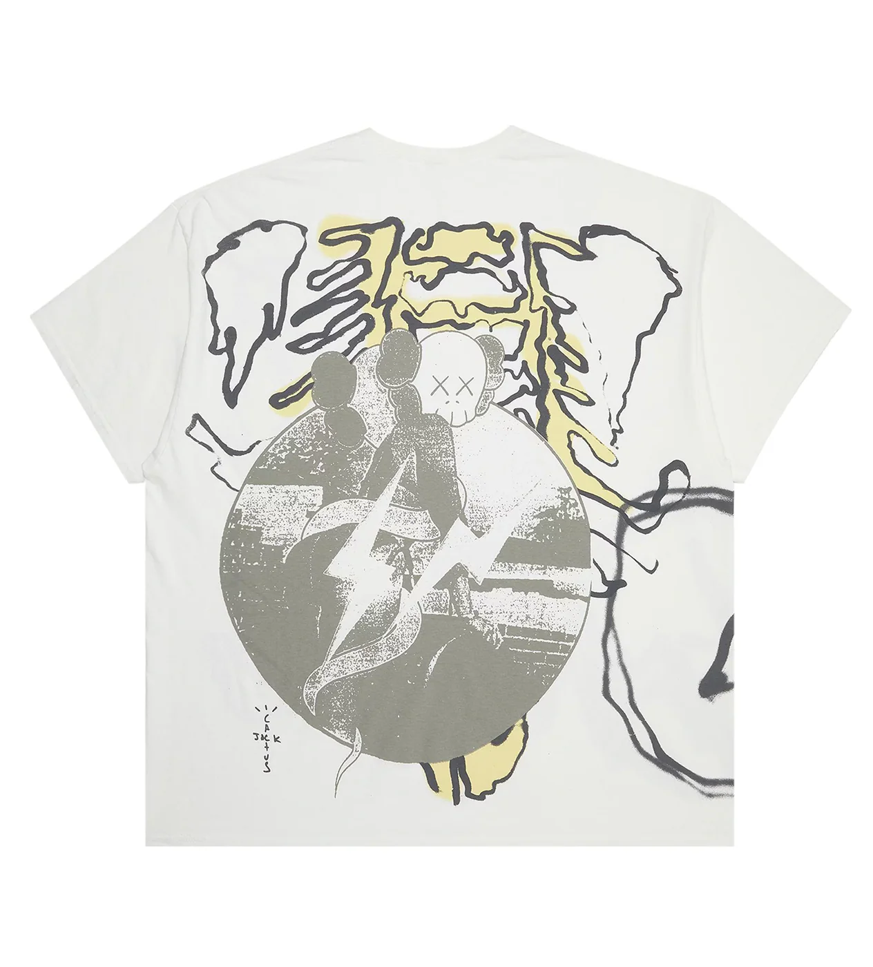 Travis Scott Kaws For Fragment Tee - Image 2