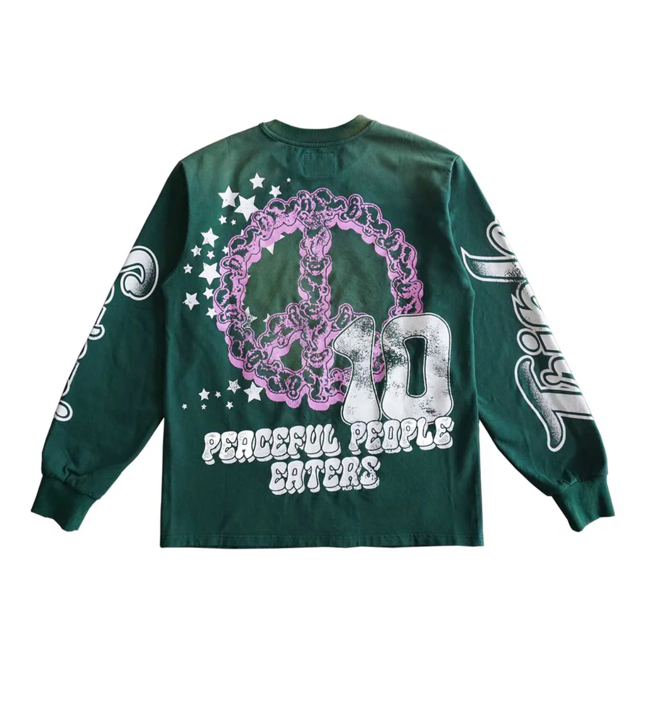 Triple Sevens All Star Long Sleeve Tee Forest - Image 2