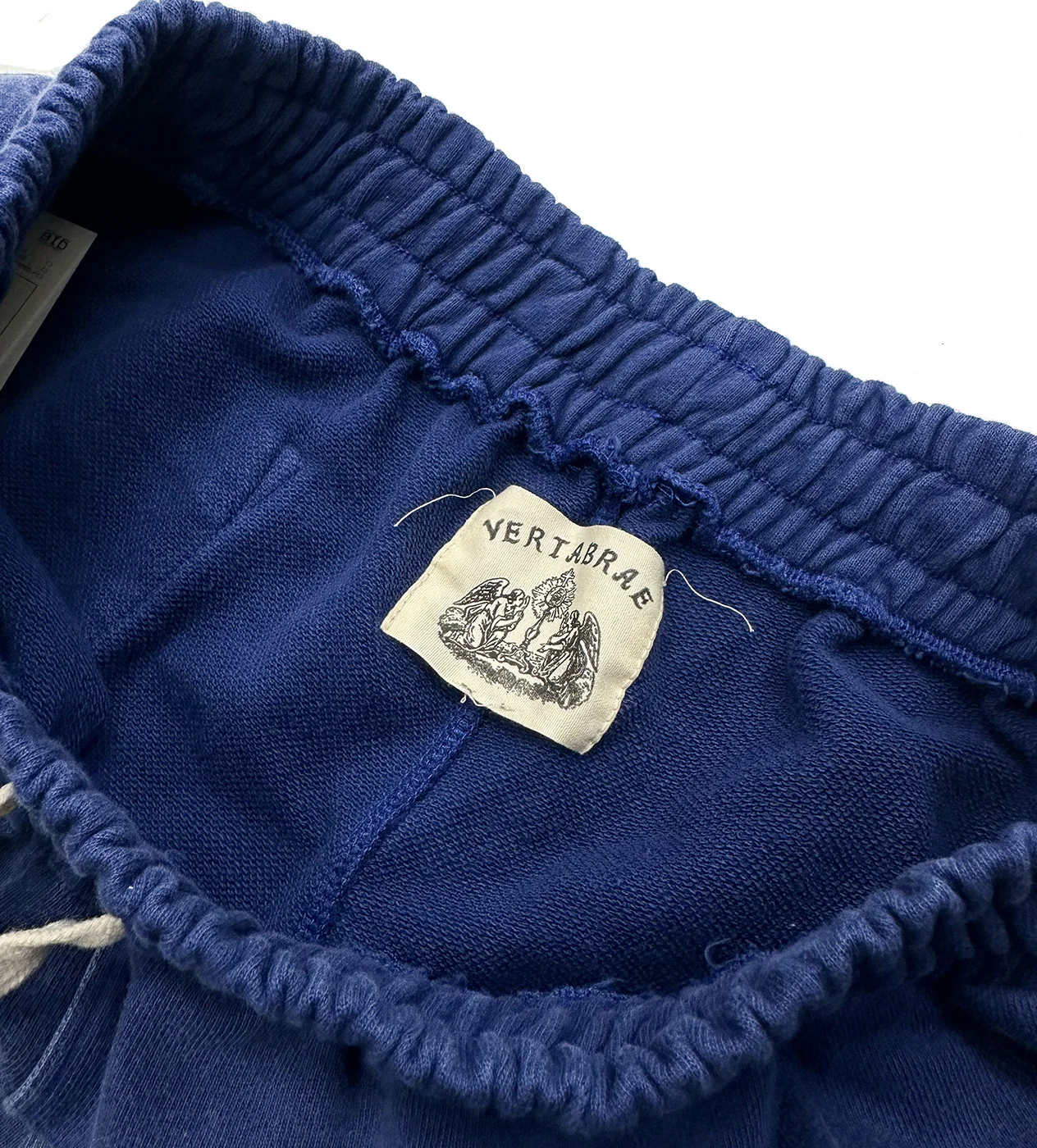 Vertabrae Blue Double Emblem Shorts - Image 3