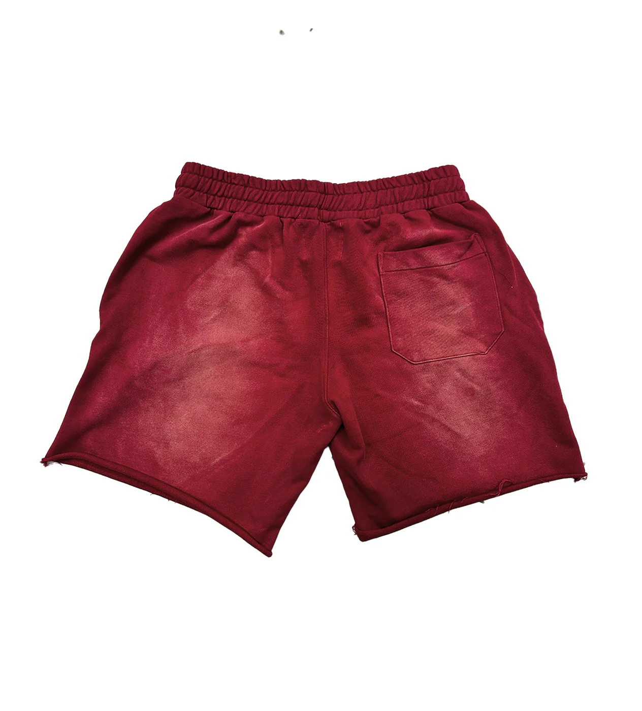 Vertabrae Red Double Emblem Shorts - Image 4