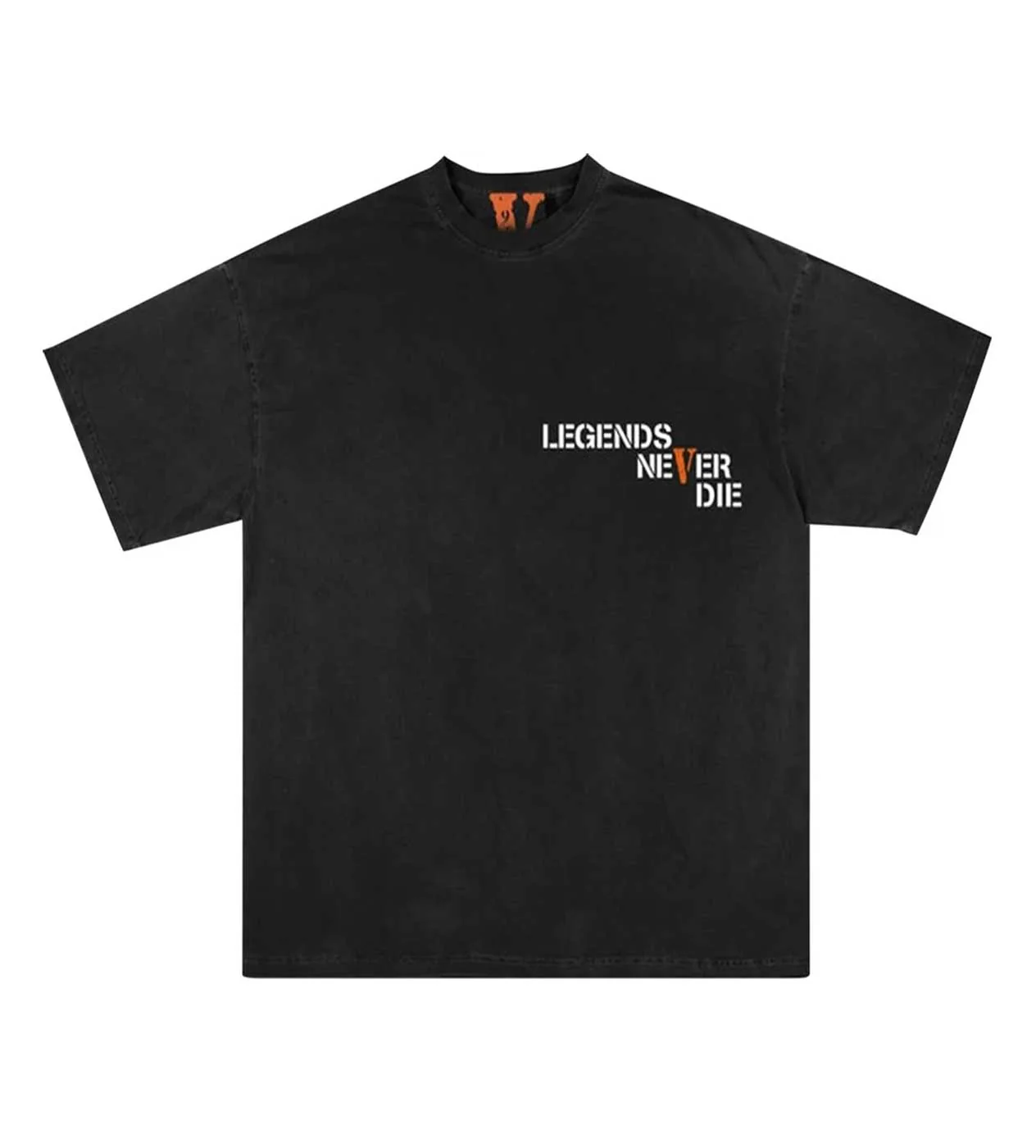 Vlone Juice Wrld 999 Tee Black - Image 2