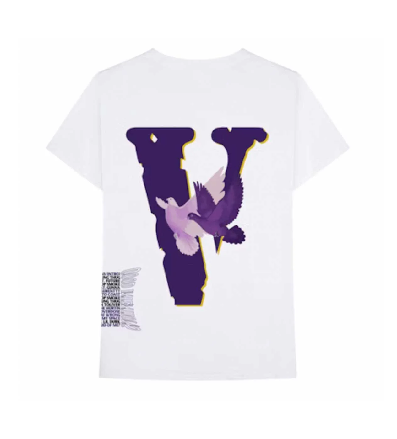 Vlone Nav Dove White Tee - Image 2